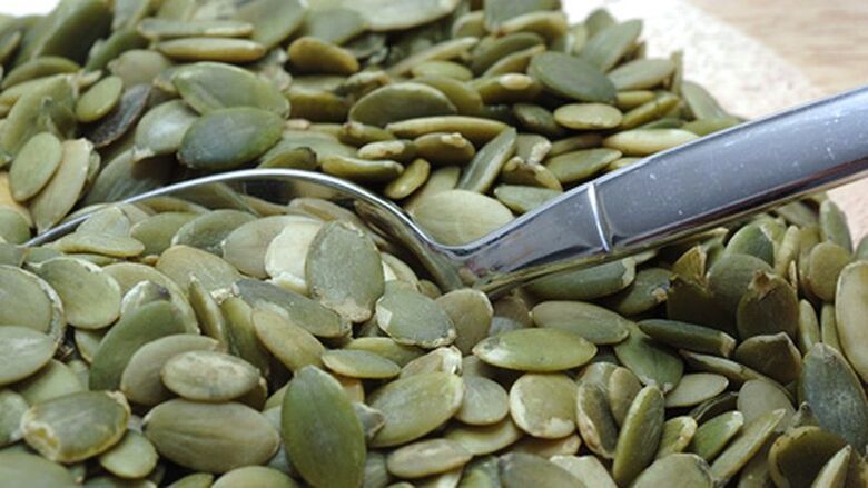 Medicines for prostatitis are prepared from peeled and dried pumpkin seeds