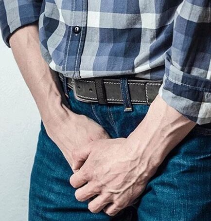 Inflammation of prostate glands