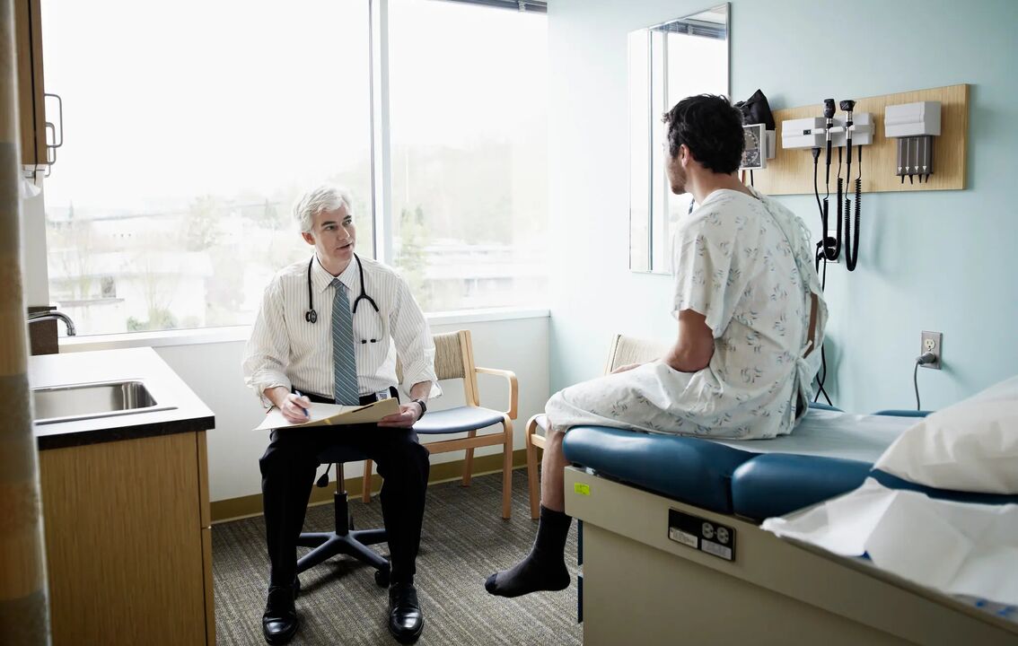 In order to identify prostatitis, it is very important for a man to undergo a complete medical examination.